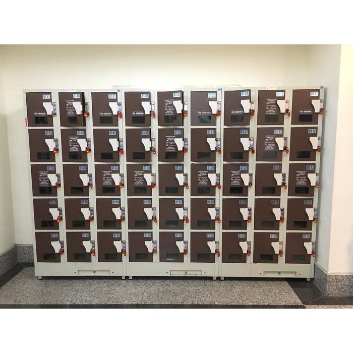 Supermarket Used Metal Electronic Storage Locker